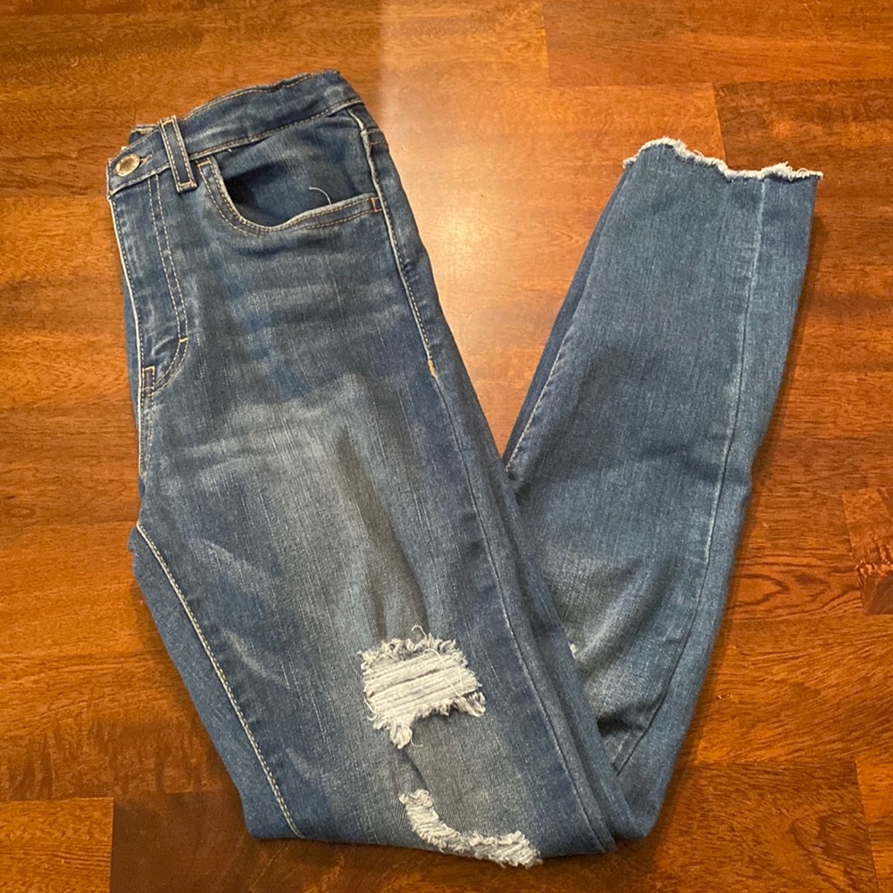 Levi’s 720 High Rise Super Skinny jeans, 12
